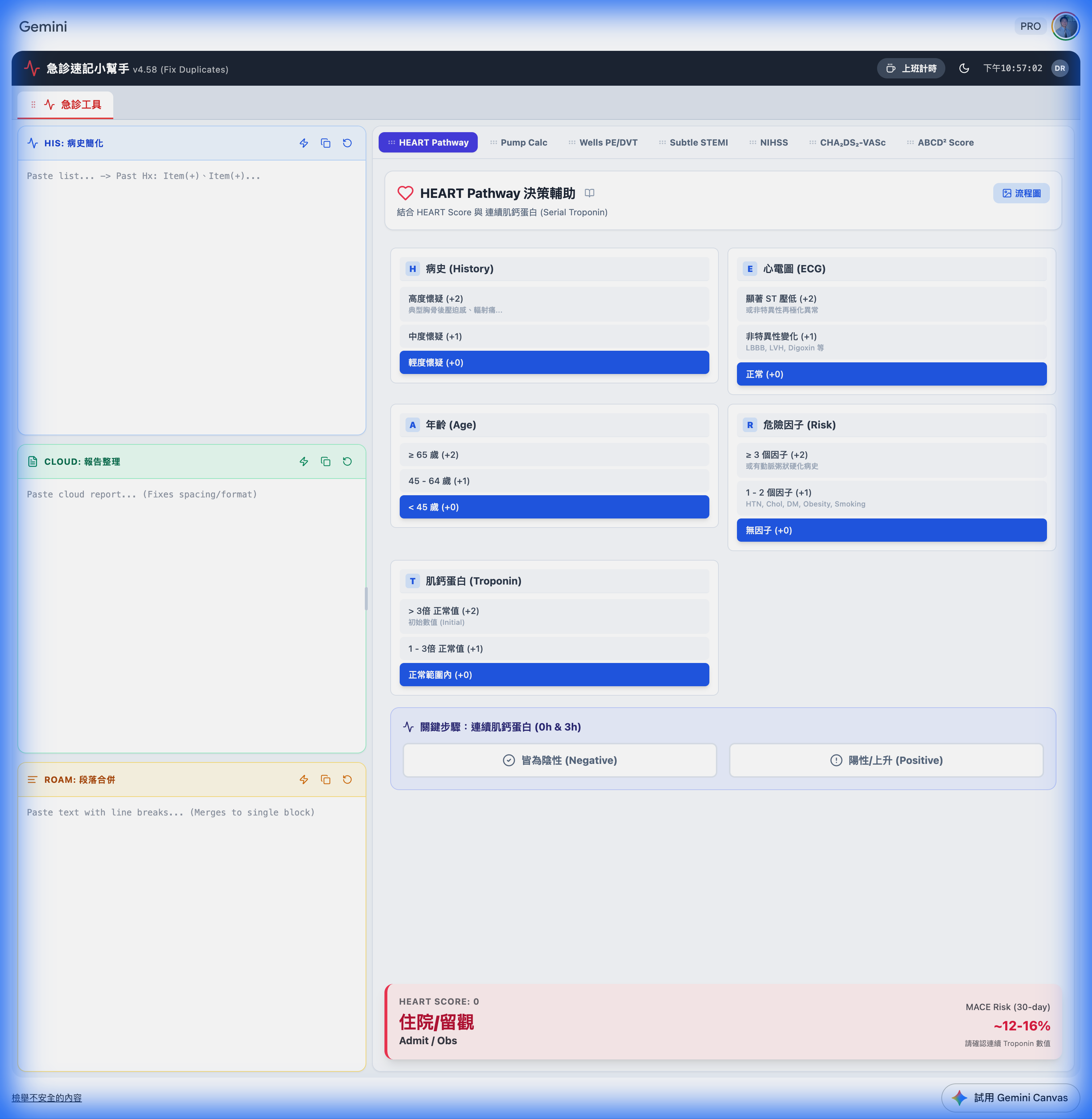 急診速記小幫手